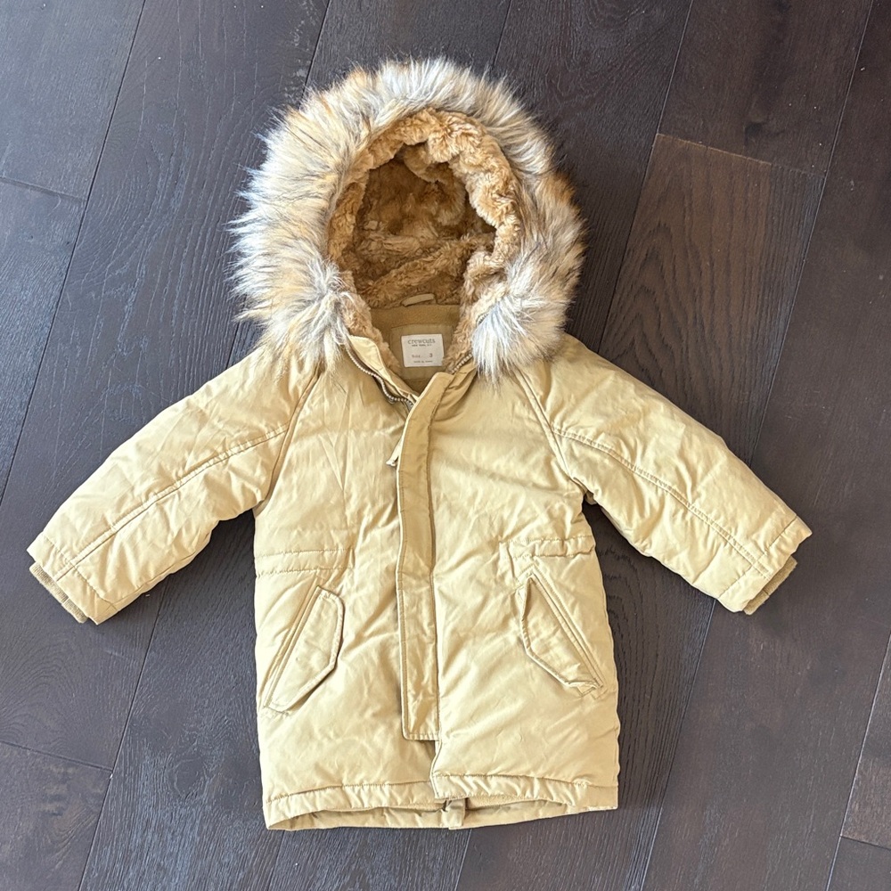Jcrew boys fishtail parka jacket